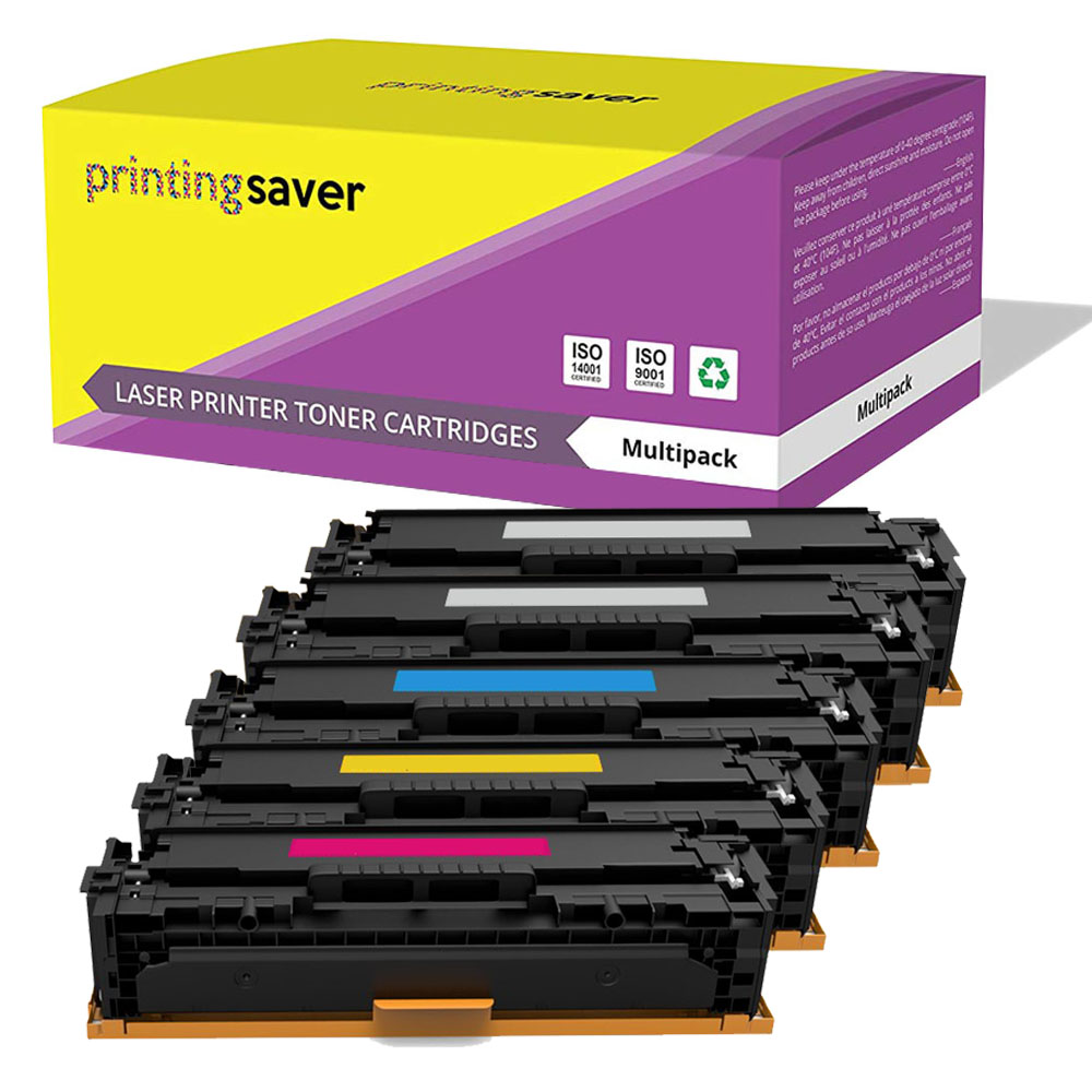 5 Toner Cartridge Replace for HP CF210-213A LaserJet Pro 200 color MFP ...