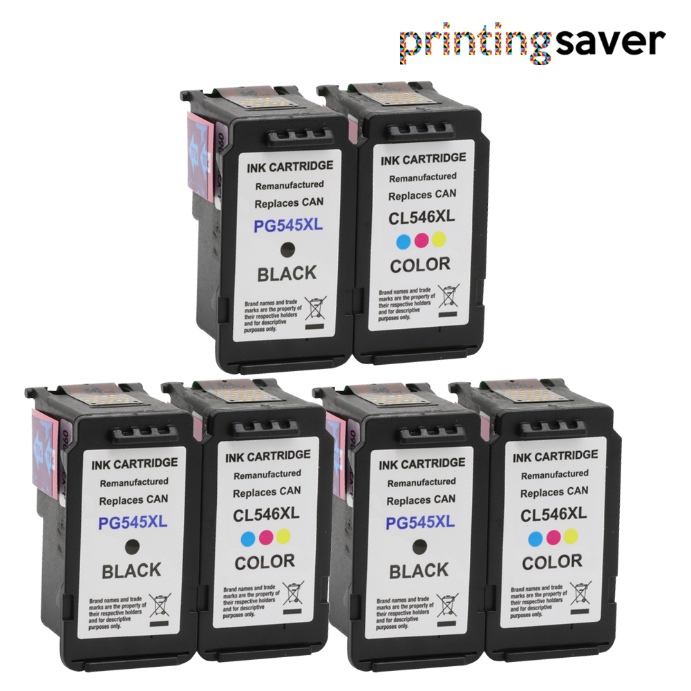 Lot Ink Cartridges For Canon PG545XL CL546XL Pixma MG3050 MG2550 MG2950