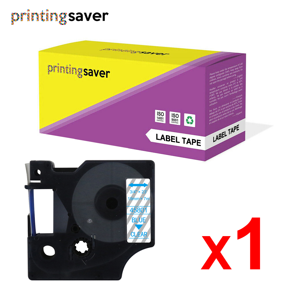 19mm x 7m tape COMPATIBLE for DYMO LABELWRITER 450 Label Duo 400 Duo